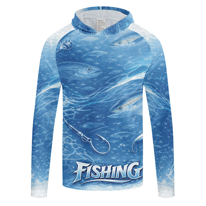 Fishing Shirt Hooded Men Quick - مراجعة Fishing Hoodie وسعره