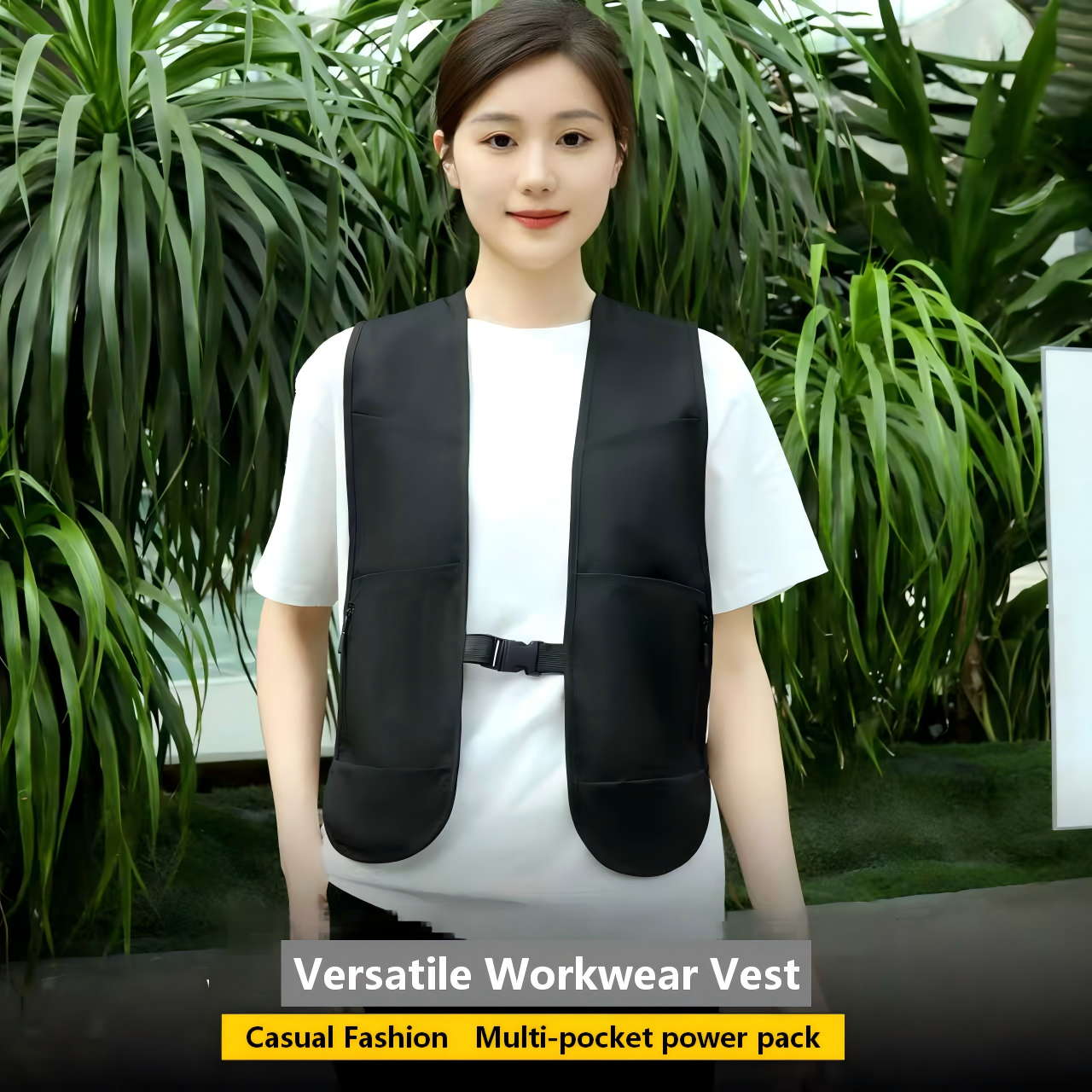 Zipper type work vest super li - مراجعة Fishing Vest وسعره