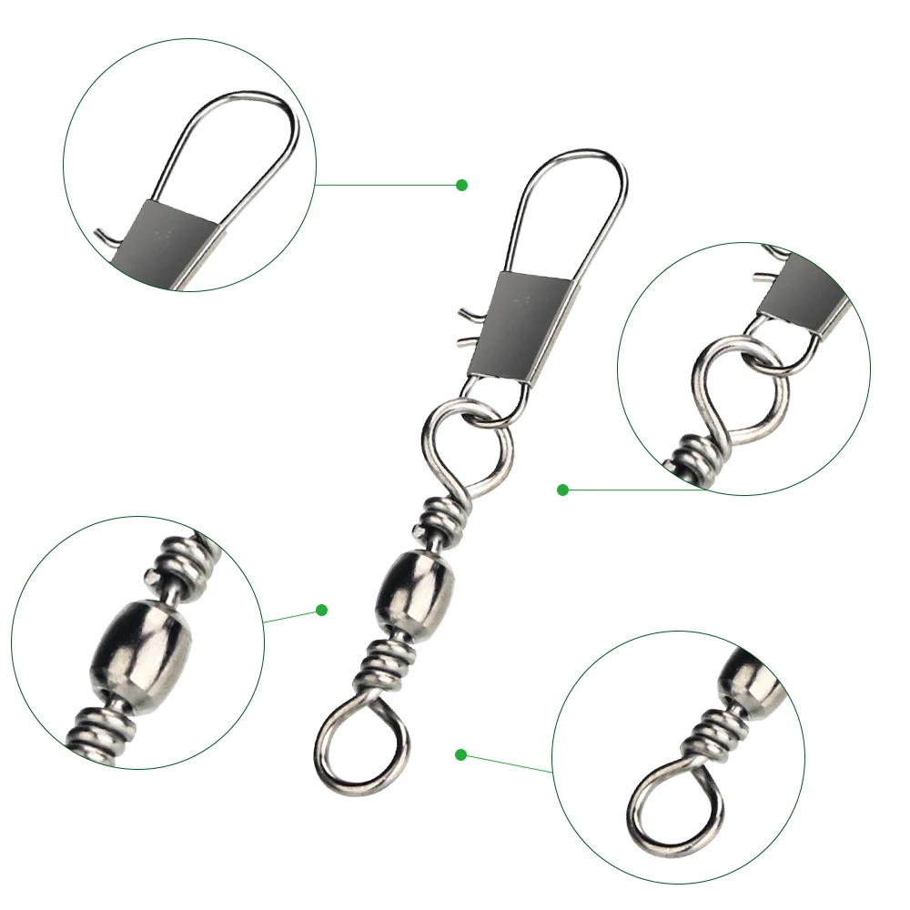 50pcs Carbon Steel Pike Fishin - مراجعة Fishing Belt وسعره