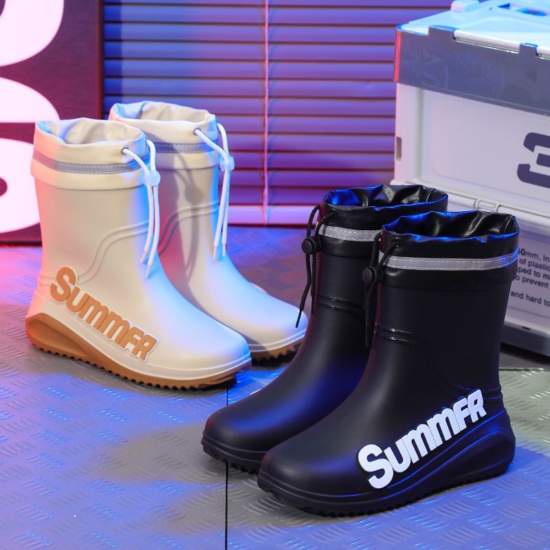 Men's Lined Mid-Calf Rain Boot - مراجعة Fishing Boots وسعره